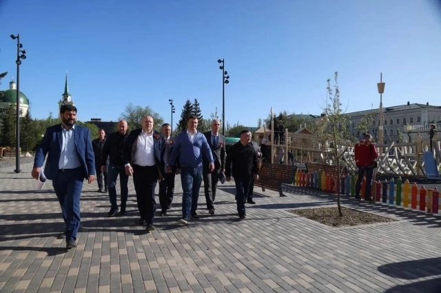 В регионах Ирек Файзуллин инспектирует в том числе и объекты благоустройства.