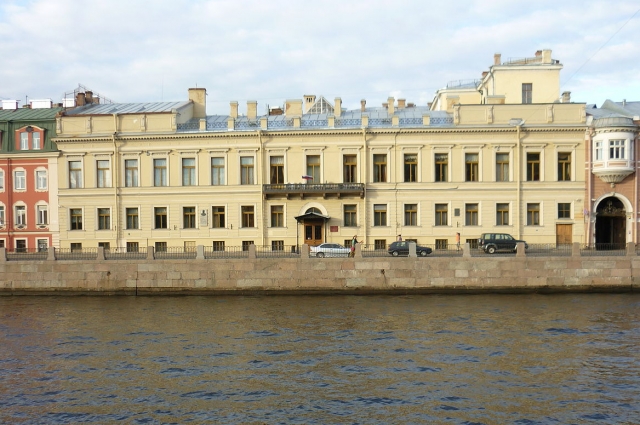 Здание штаба Отдельного корпуса жандармов, где после 1838 года помещалось Третье отделение.